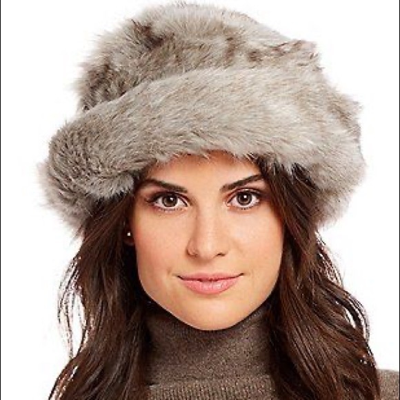 Parkhurst Of Canada Faux Bobcat Fur Hat 